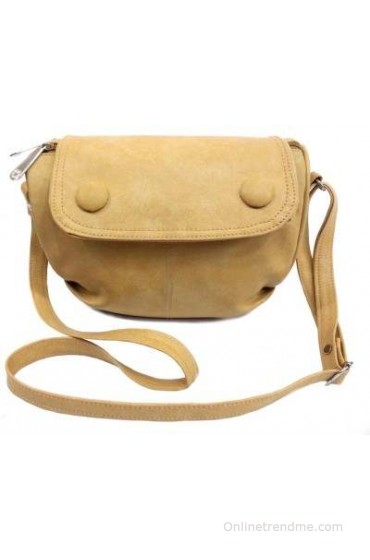 Belladona Girls, Women Casual, Formal Beige Leatherette Sling Bag